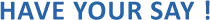 Have Your Say - Richard Lavender Candidate for Douglas Shire Council